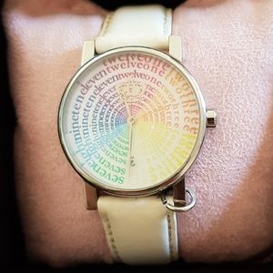 Juicy Couture Watch White Leather
